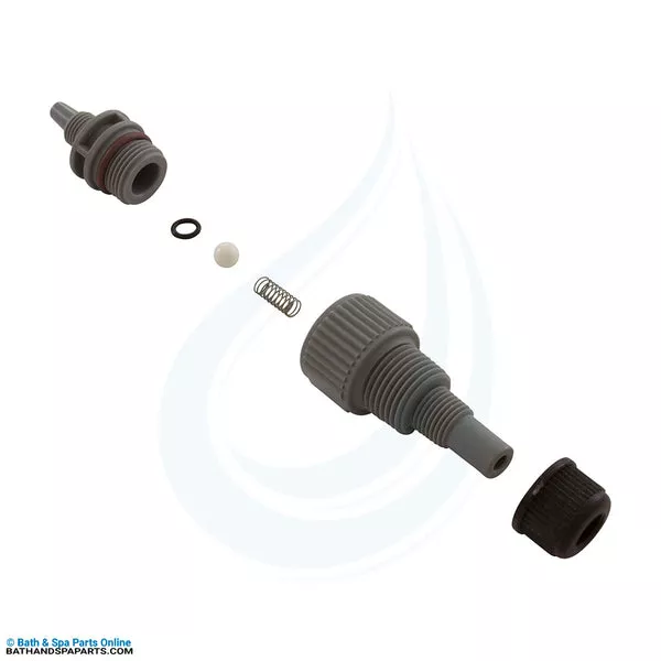 Blue-White 1/2" & 1/4" MPT x 3/8" OD Injection Fitting [6 PSI] (C-395N-6A)