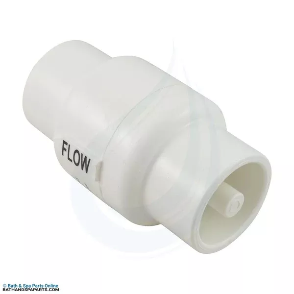 Flo Control Spring Check Valve [1-1/2" Slip x 2" Spigot] [2 lb.] [Water] [CR] (1052C20)